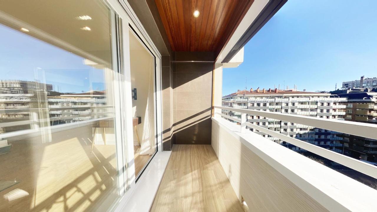 Miramar Luxurious Flat, 3 Double Rooms, Free Parking, Terrace, Completely New San Sebastián Exterior foto