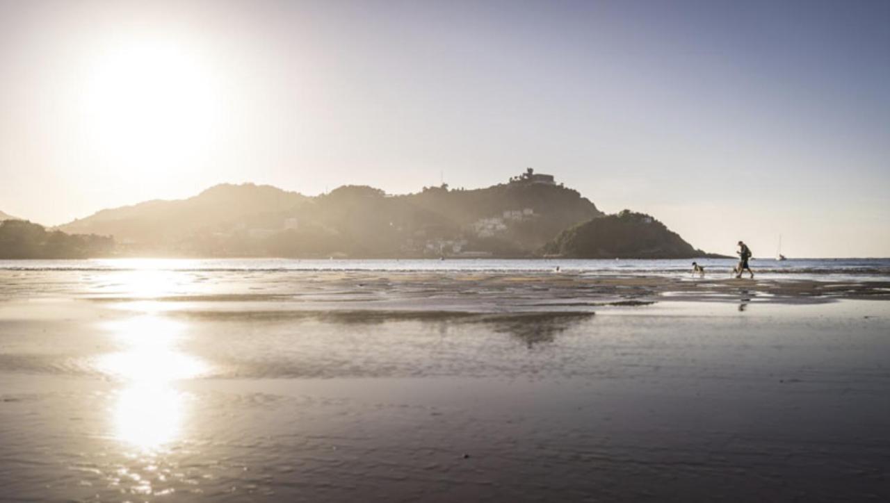 Miramar Luxurious Flat, 3 Double Rooms, Free Parking, Terrace, Completely New San Sebastián Exterior foto